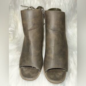 Sugar Olive Ankle Booties